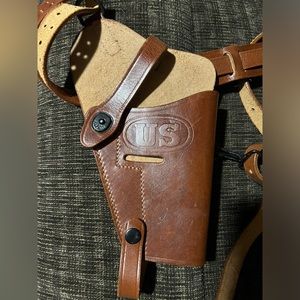 Shoulder holster leather US JQMD 1943